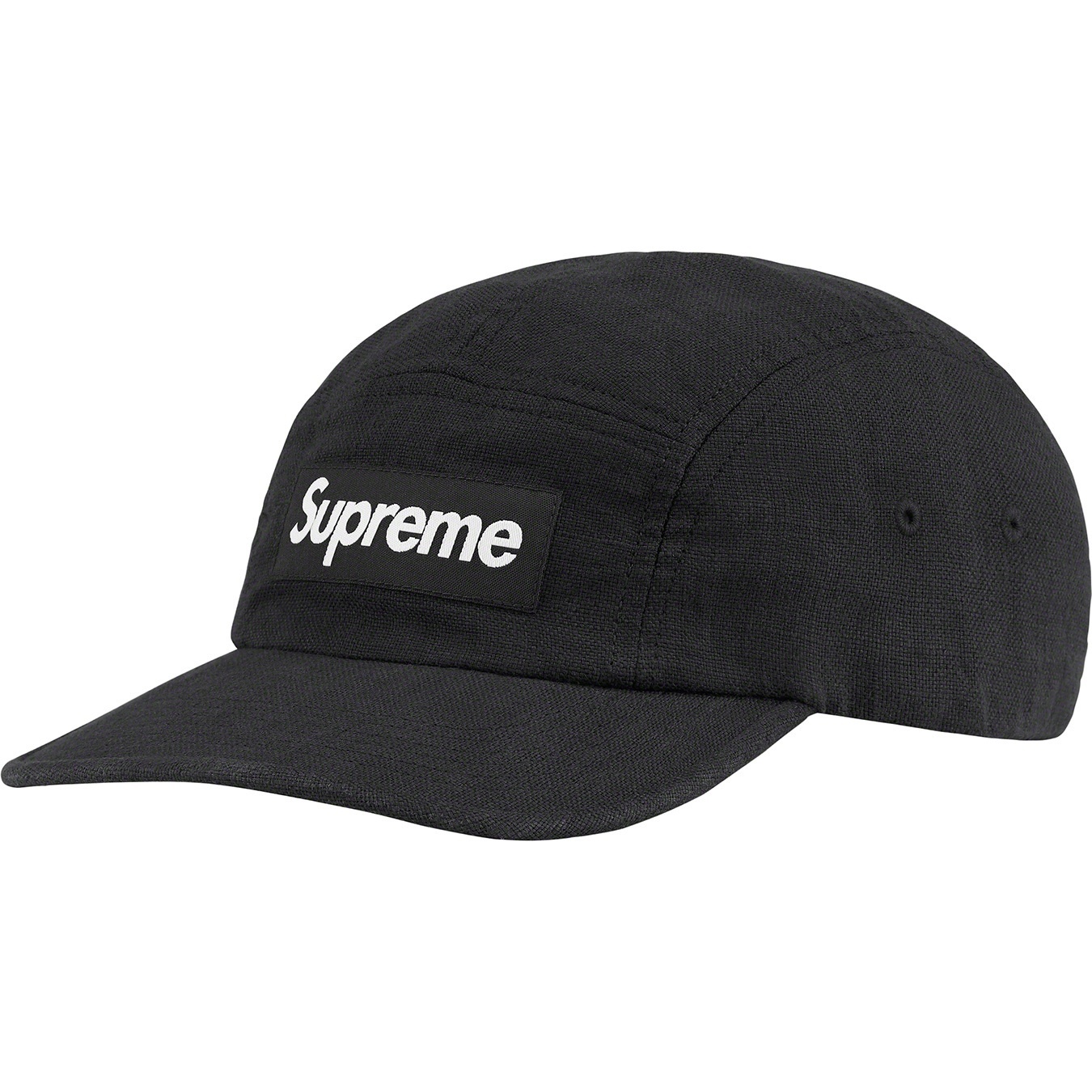 Linen Fitted Camp Cap view 10